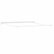 Рамка за сенник Бяло 450 × 350 cm Алуминий