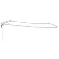 Рамка за сенник Бяло 450 × 350 cm Алуминий