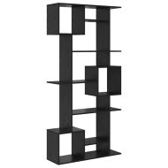 Шкаф за книги Черния дъб 92 x 29 x 188 см Инженерно дърво