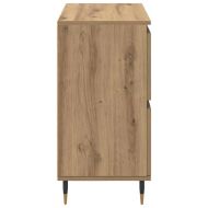 Шкаф за съхранение 3 pcs Дъб 60 x 35 x 70 cm