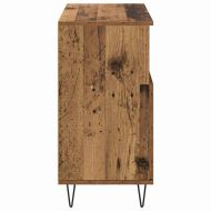 Служебен шкаф 3 pcs Старо дърво 60 x 35 x 70 cm