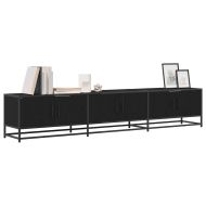 ТВ Единици 210 x 35 x 41 см Черния дъб Инженерна дървесина