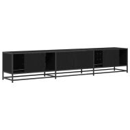 ТВ Единици 210 x 35 x 41 см Черния дъб Инженерна дървесина