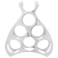 Винен рафт Сребрист 32 x 14 x 37.5 см Алуминий