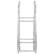 Винен рафт Сребрист 32 x 14 x 37.5 см Алуминий
