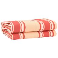 Смяна на сенник Жълт и оранжев 1000 x 160 см Полиестерен плат