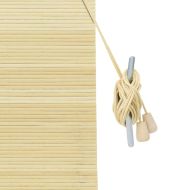 Ролетна щора С завеси Природа 110 x 220 cm бамбук