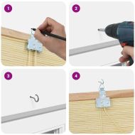 Ролетна щора С завеси Природа 140 x 160 cm бамбук