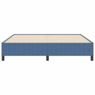 Легло с пружинирана основа Синьо 180 x 200 cm Кордюрова тъкан