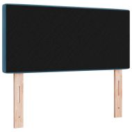 Облегалка за глава Тъмен син 90 cm Кадифе