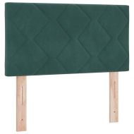 Облегалка за глава Тъмен зелен 80 cm Кадифе