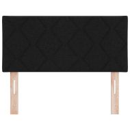 Облегалка за глава Черен 100 cm текстил