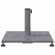 Основа за чадър Тъмен сив дървесен вид 45 x 45 x 31 см