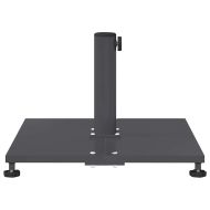 Основа за чадър Тъмен сив 45 x 45 x 31 см