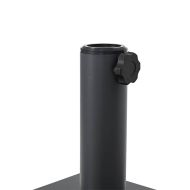 Основа за чадър Тъмен сив 45 x 45 x 31 см