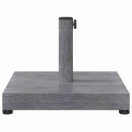 Основа за чадър Тъмен сив дървесен вид 45 x 45 x 31,5 см