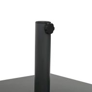 Основа за чадър Тъмен сив 45 x 45 x 31,5 см
