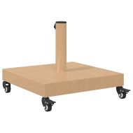Основа за чадър Светло дърво 45 x 45 x 31,5 см