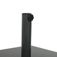 Основа за чадър Тъмен сив 45 x 45 x 31,5 см