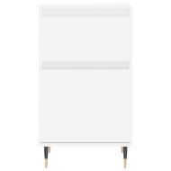 Бюфет бял 40x35x70 см инженерно дърво