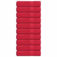 Кърпи за душ FROGN 10 бр. Червени 70x140 см 360 г/м²