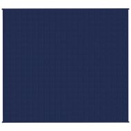 Утежнено одеяло синьо 200x220 см 9 кг плат