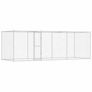 Клетка за куче Сребрист 600 x 200 x 256 см