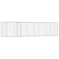 Клетка за куче Сребрист 800 x 200 x 256 см