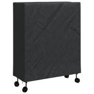 Покривало за пинг-понг маса Черно 165 х 70 х 185 см текстил