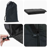 Покривало за пинг-понг маса Черно 165 х 70 х 185 см текстил