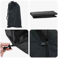 Покривало за пинг-понг маса Черно 165 х 70 х 185 см текстил