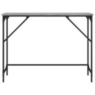 Конзолна маса, сив сонома, 100x32x75 см, инженерно дърво