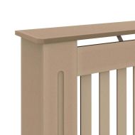 Калъф за радиатор 2 pcs Естествен 152 x 19 x 81,5 см