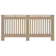 Калъф за радиатор 2 pcs Естествен 172 x 19 x 81,5 см