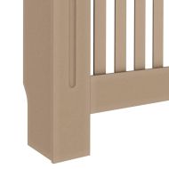 Калъф за радиатор 2 pcs Естествен 172 x 19 x 81,5 см