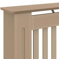 Калъф за радиатор 2 pcs Естествен 172 x 19 x 81,5 см