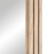 Огледало за баня 50x70 см мангово дърво масив и стъкло