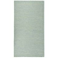 Градински плоскотъкан килим, 80x150 см, тюркоазен