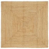 Килим за площ Бежово 160 x 160 cm юта