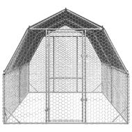 Пилешки бяг 2,5x4x2,25 m Поцинкована стомана