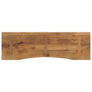 Плот за бюро с извивка 160x50x2,5 см грубо мангово дърво масив