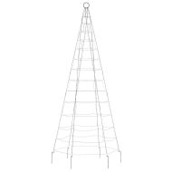 LED коледна елха 200 LED цветни 180 см