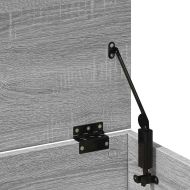 Кутия за съхранение, сив сонома, 102x35x35 см, инженерно дърво