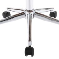 Въртящи се трапезни столове, 2 бр, сиви, текстил