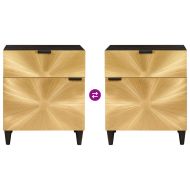 Нощно шкафче с чекмедже 50 x 33 x 60 см Солидно мангово дърво