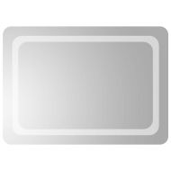 LED огледало за баня, 70x50 см