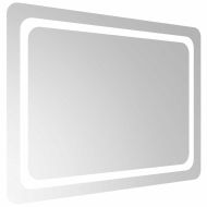 LED огледало за баня, 80x60 см