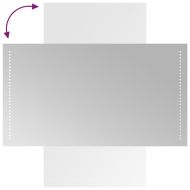 LED огледало за баня, 50x90 см