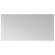 LED огледало за баня, 50x100 см