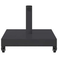 Основа за чадър Тъмен сив 45 x 45 x 31,5 см